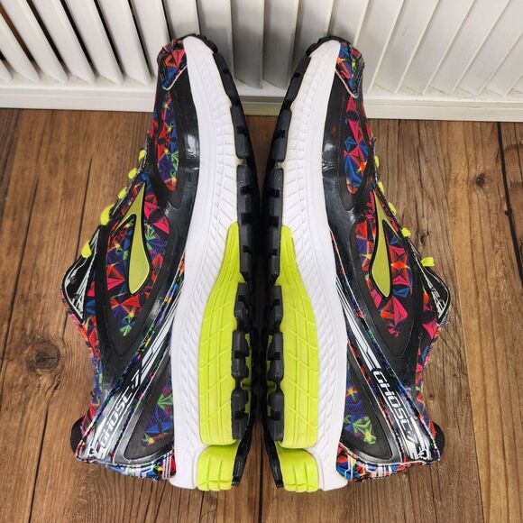 Brooks Ghost 7 Kaleidoscope Mens 10D Colorful Running Sneakers Shoes 1101681D080 - Picture 6 of 9
